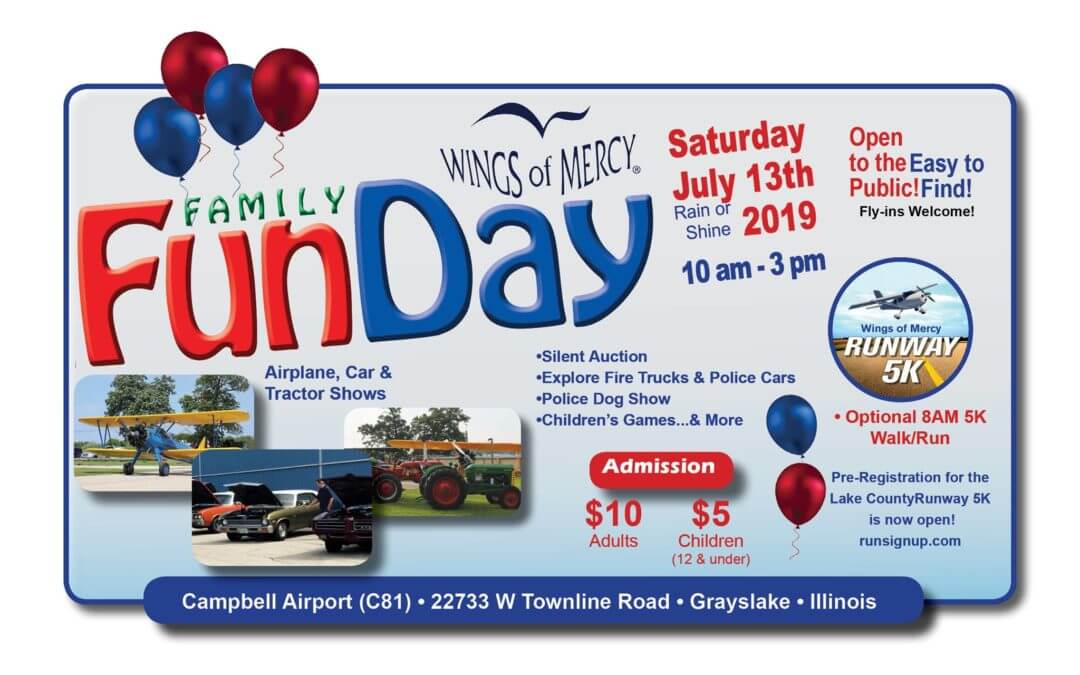 Make Plans Now to Attend the 2019 Family FunDay at Campbell Airport