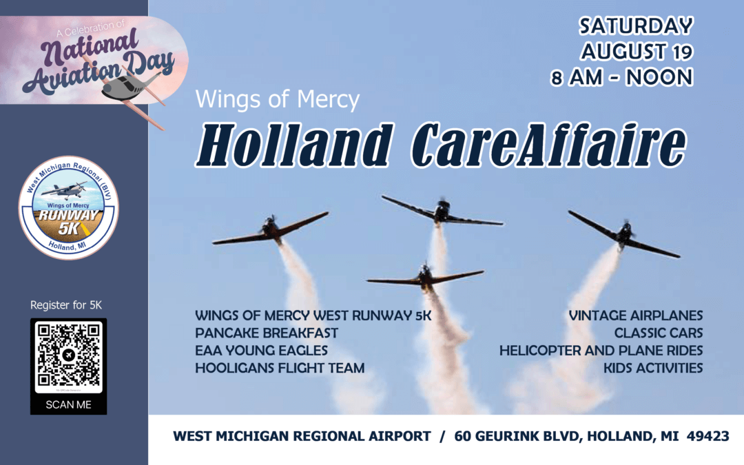 Young Eagles Flights at Holland CareAffaire